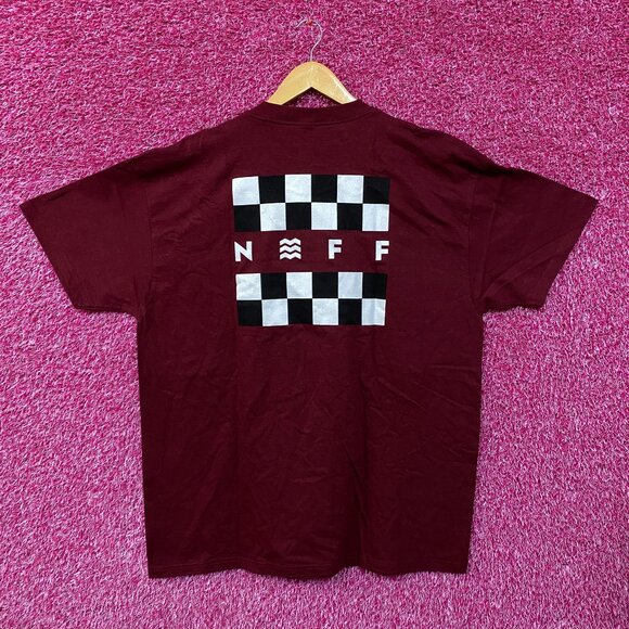 Neff Street Wear Burgundy Tshirt size Extra Large - Picture 2 of 4